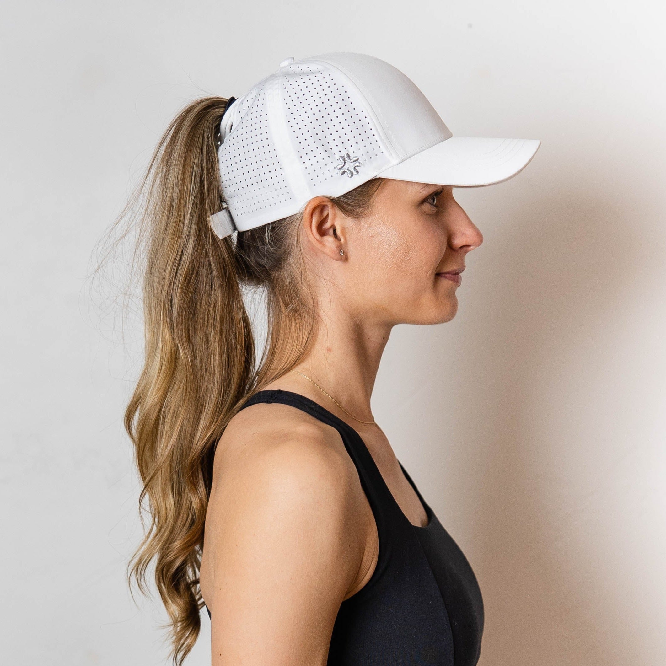 Trucker Style Cap (Black / White), Sun Goddess UPF 50+ - VIMHUE