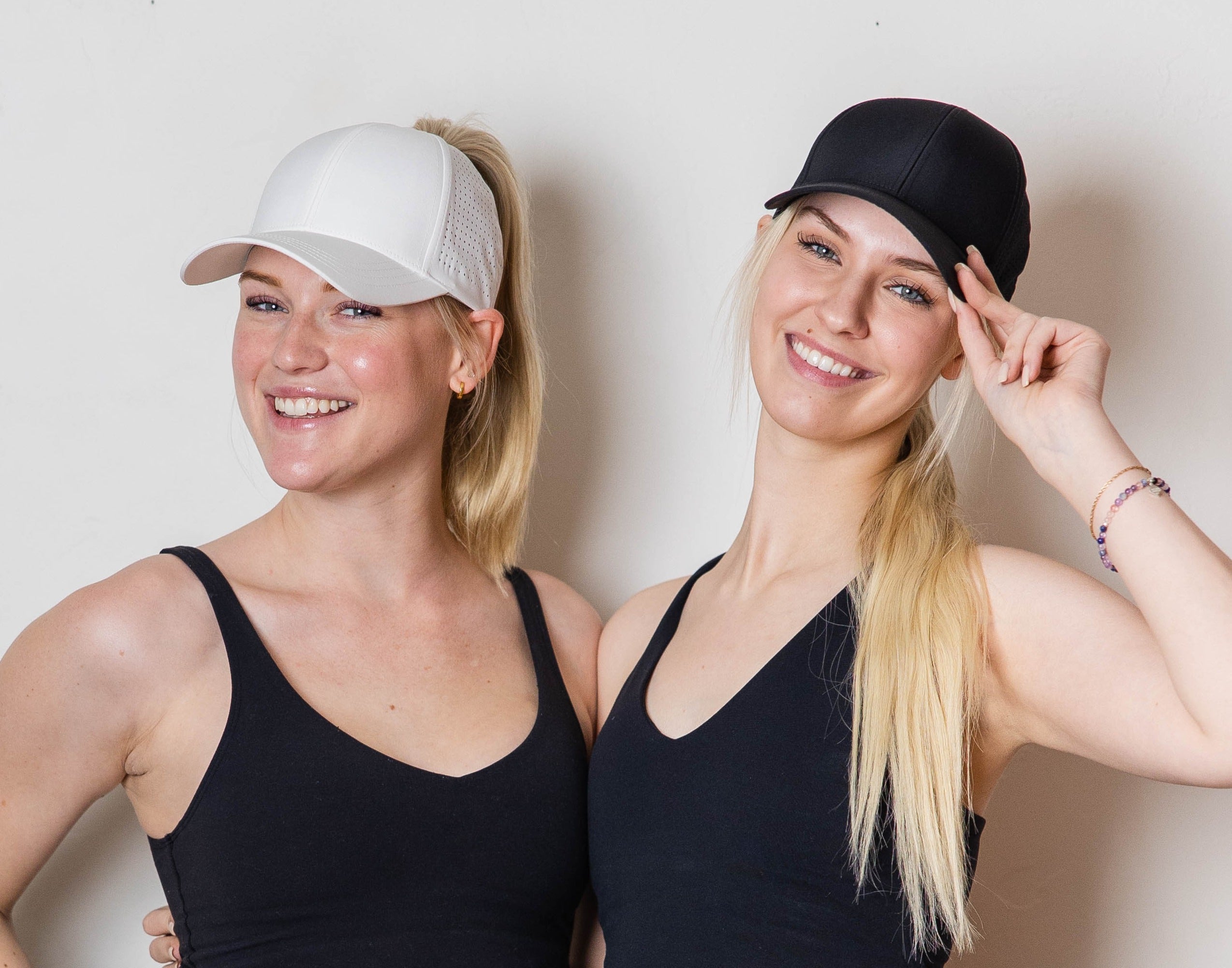 Trucker-Style Cap, Black UPF 50+