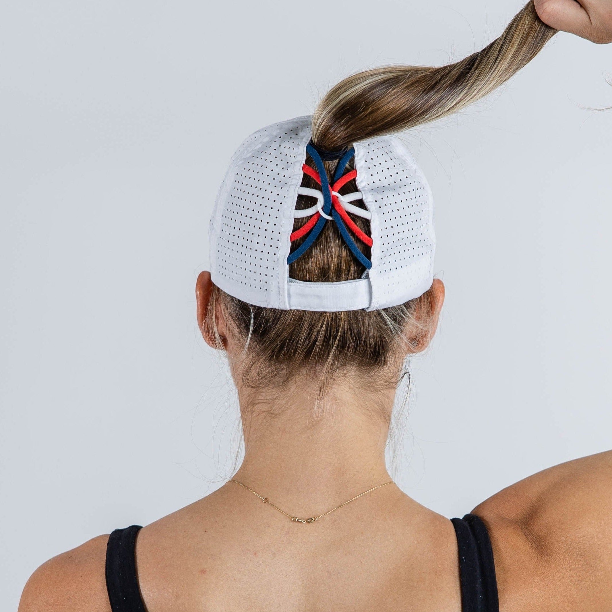 Lady Liberty, Sun Goddess, White, UPF 50+ - VIMHUE