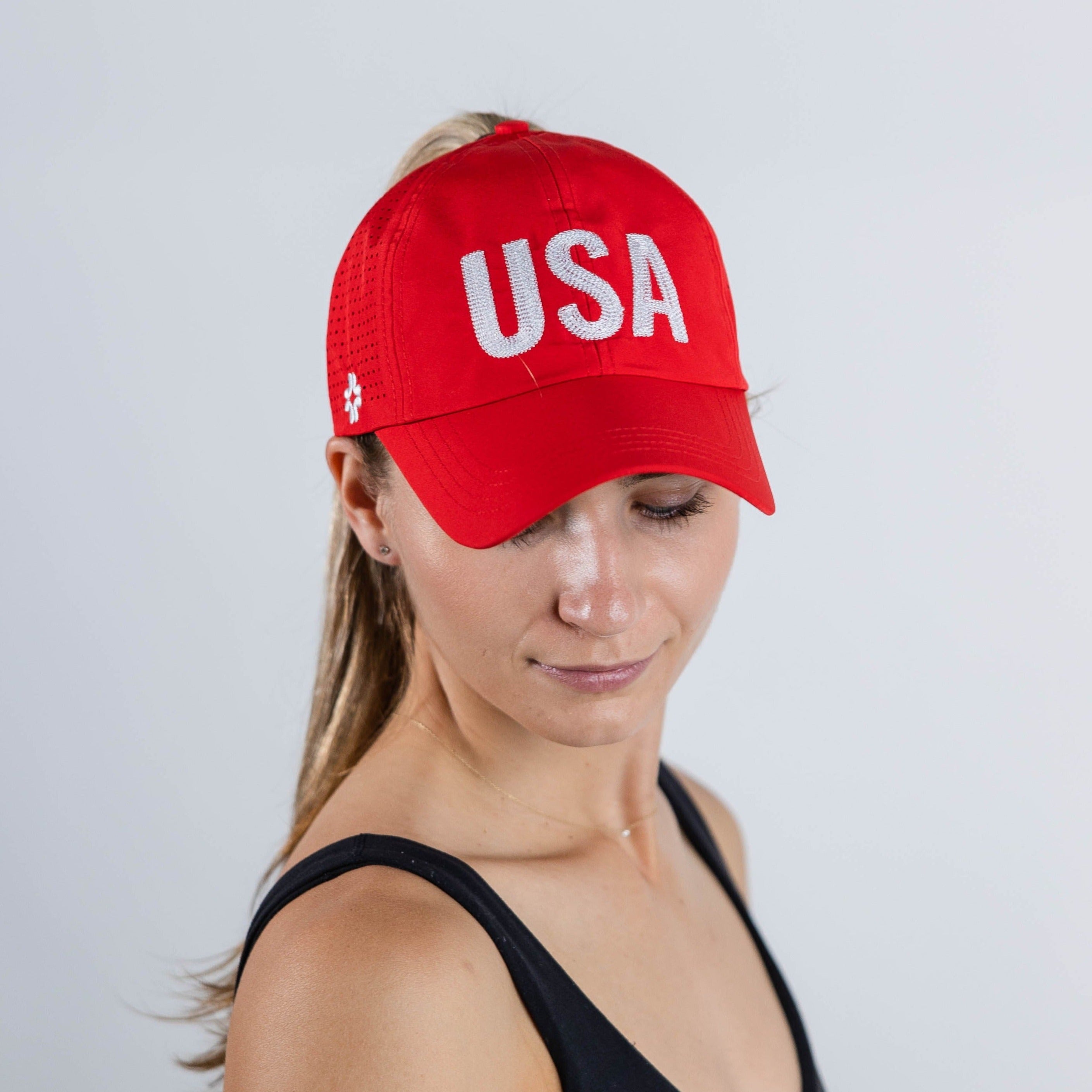 PARTY IN THE USA, Sun Goddess, Crimson, UPF 50+ - VIMHUE