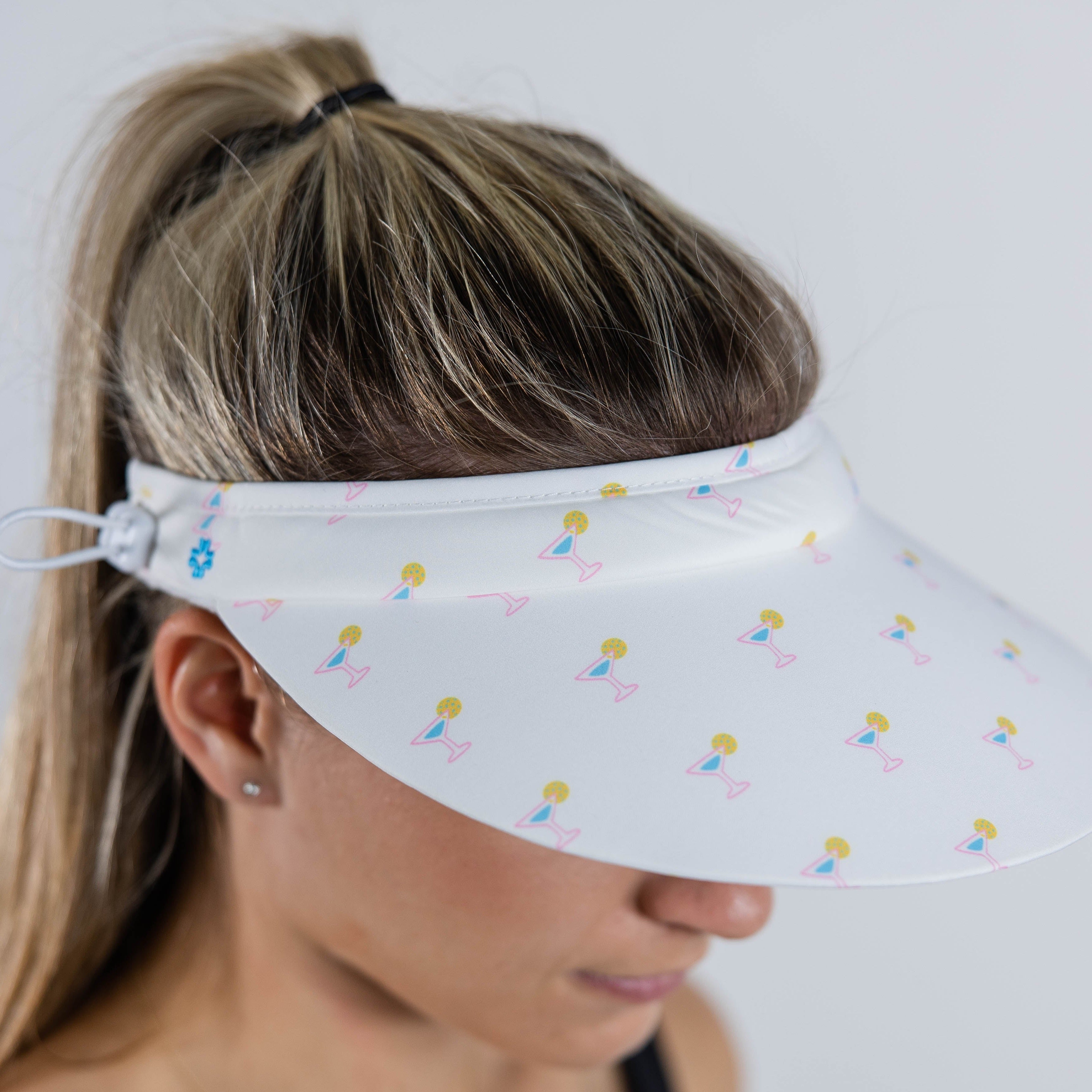 Rounded Visor, Dink Responsibly, UPF 50+ - VIMHUE