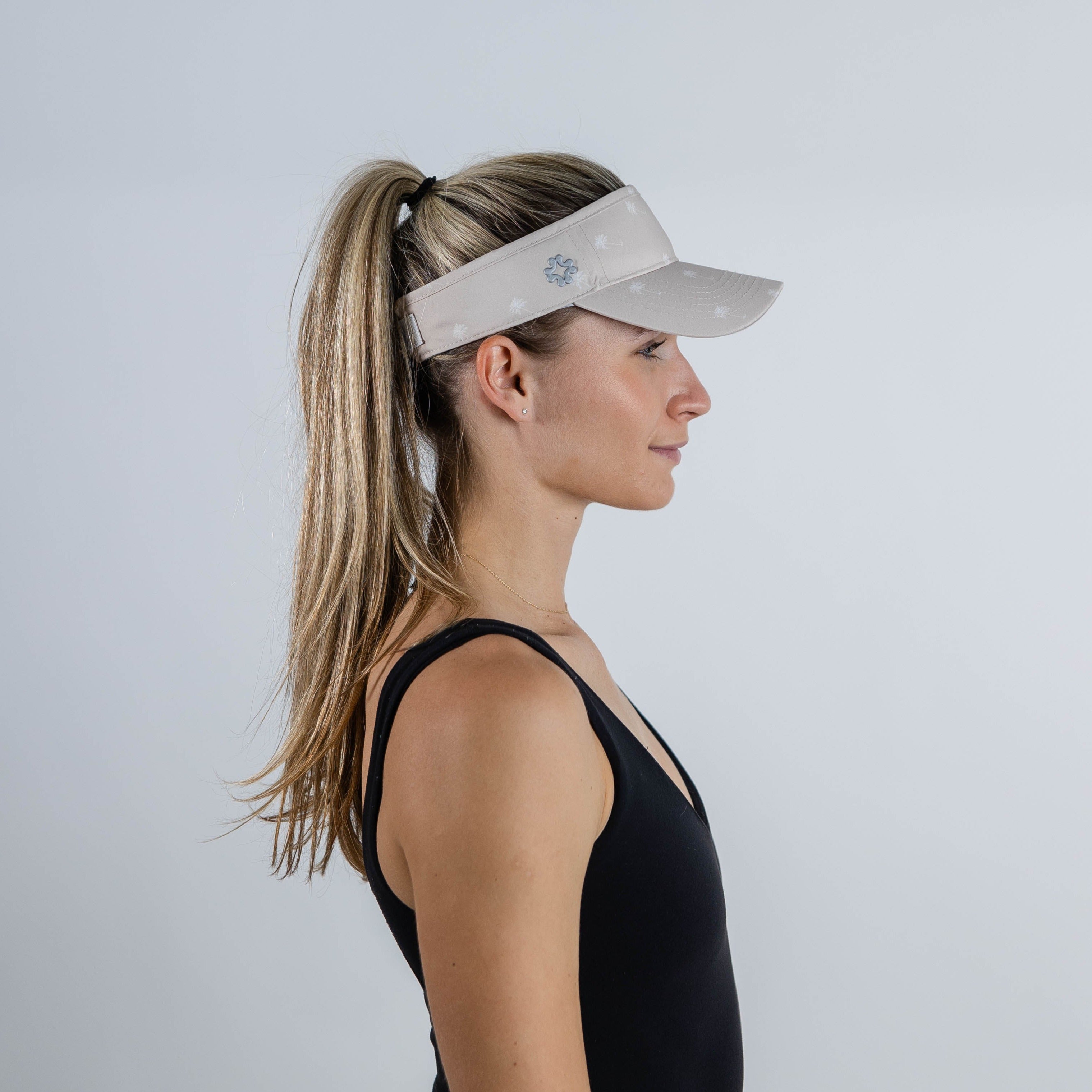 Visor, Velcro Strap, Palm Paradise, UPF 50+ - VIMHUE