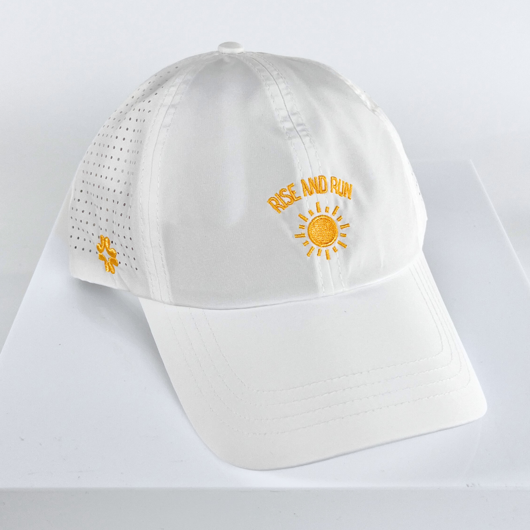 Rise and Run, Sun Goddess, Tuck In Strap, white, UPF 50+ - VIMHUE