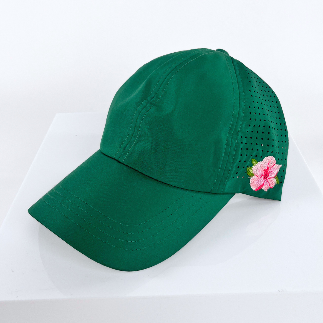 Azalea Collection - Evergreen with Azalea, Sun Goddess, Tuck In Strap, UPF 50+ - VIMHUE