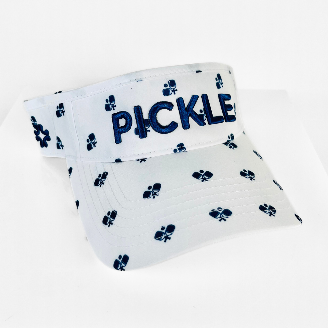 PICKLE Puff, Navy Paddles, Visor UPF 50+ - VIMHUE