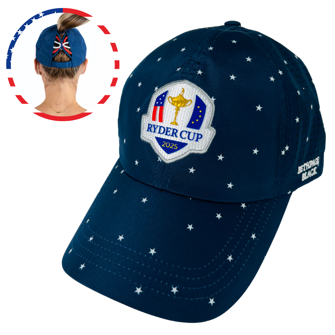 RYDER CUP, Sun Goddess Cap, Tuck-In Strap, UPF 50+ - VIMHUE