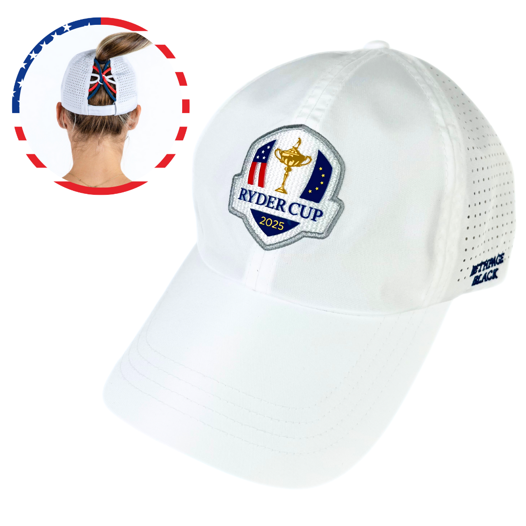 RYDER CUP, Sun Goddess Cap, Tuck-In Strap, UPF 50+ - VIMHUE