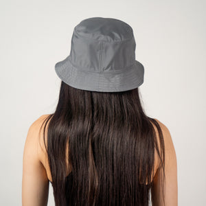Reversible Small Brim Bucket, Leopard/Poppy Seed, UPF 50+ - VIMHUE