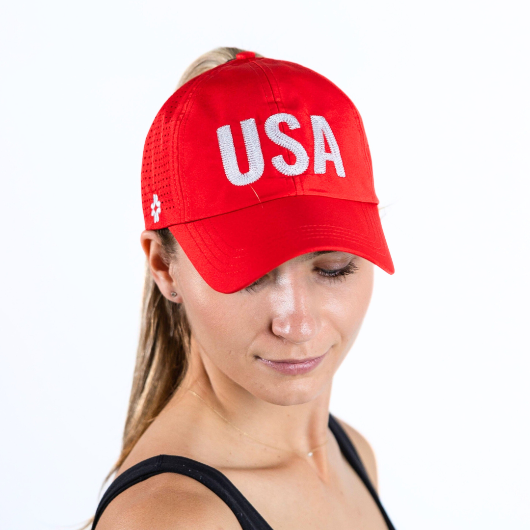 PARTY IN THE USA, Sun Goddess, Crimson, UPF 50+ - VIMHUE