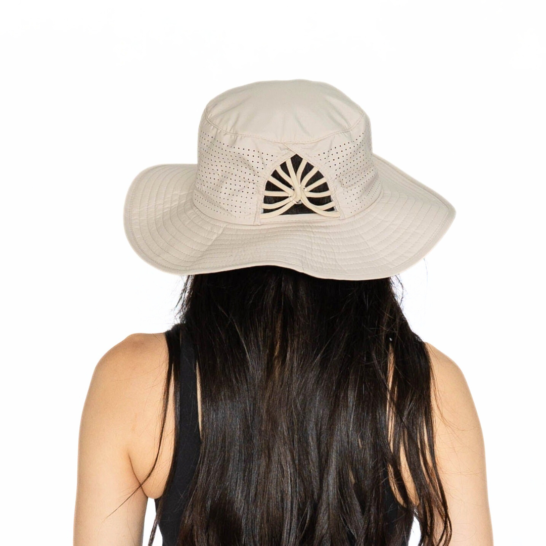 Sun Goddess Bucket Hat, Perfectly Pale, UPF50+ - VIMHUE