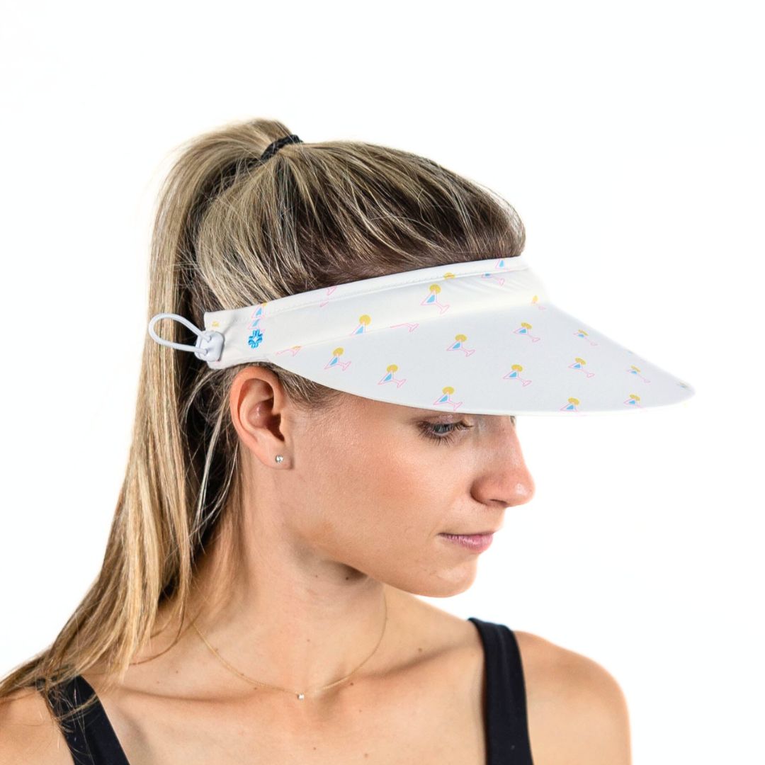 Rounded Visor, Dink Responsibly, UPF 50+ - VIMHUE