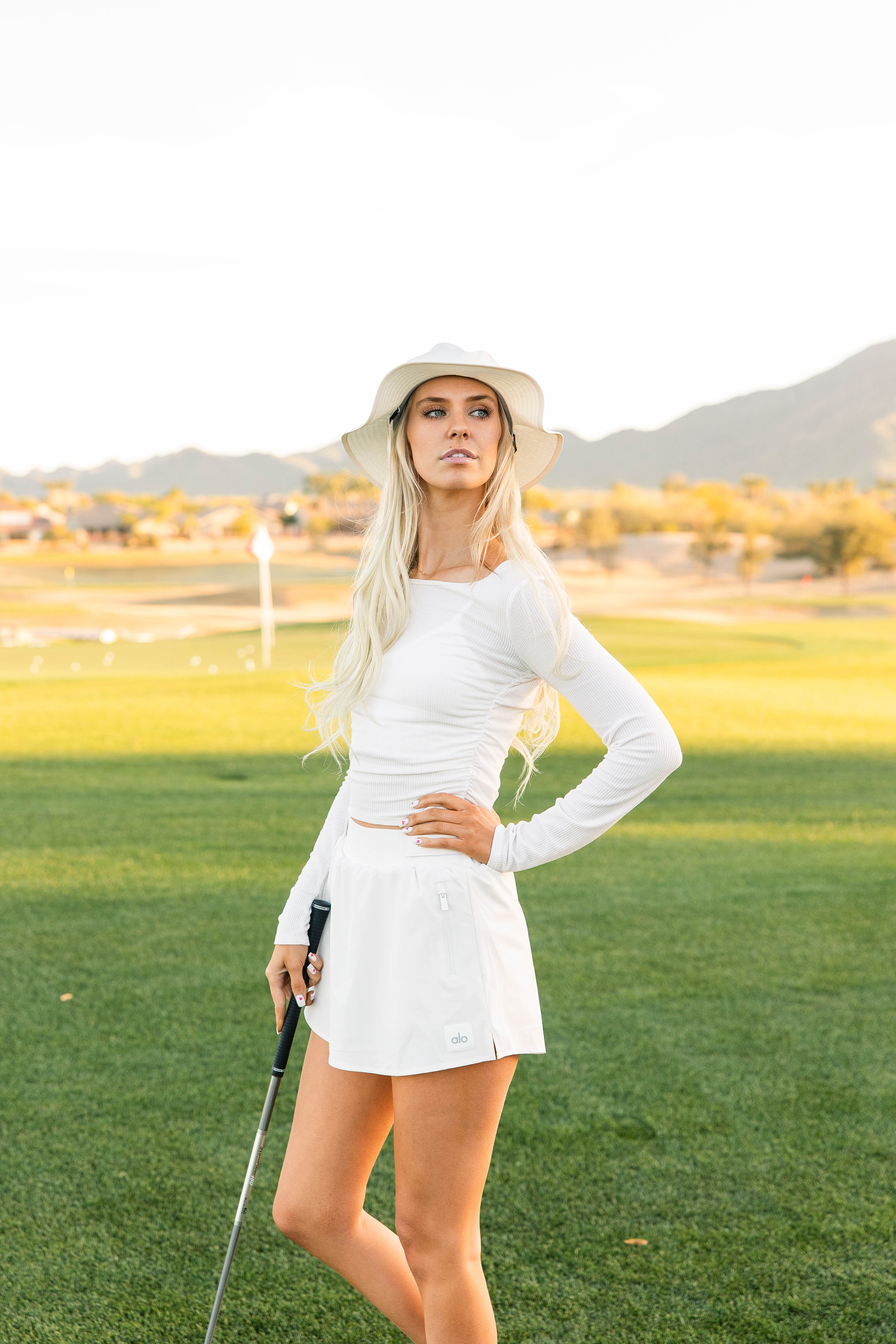 Sun Goddess Bucket Hat, Buttercream, UPF50+ - VIMHUE