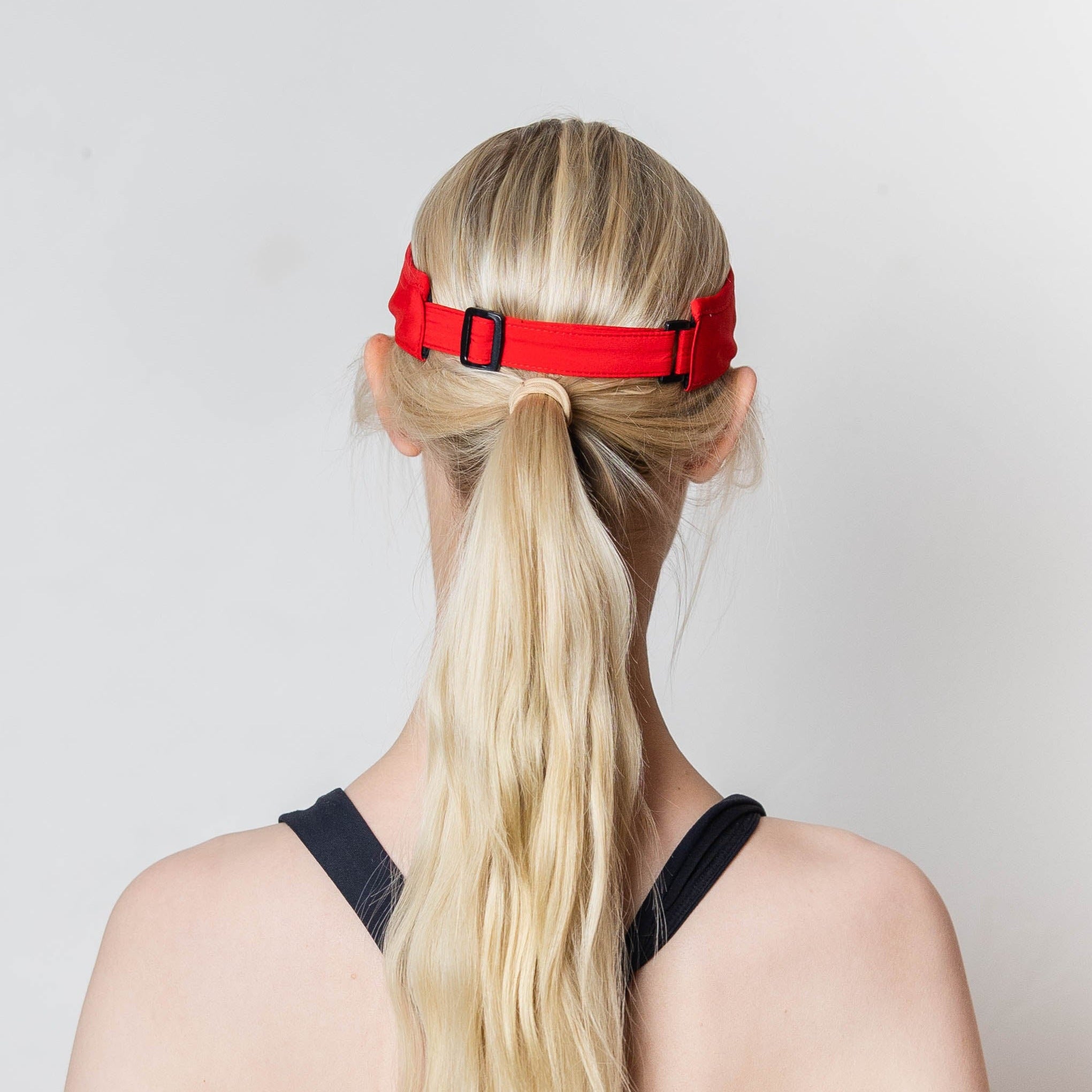 Visor, Slide Strap, Crimson, UPF 50+