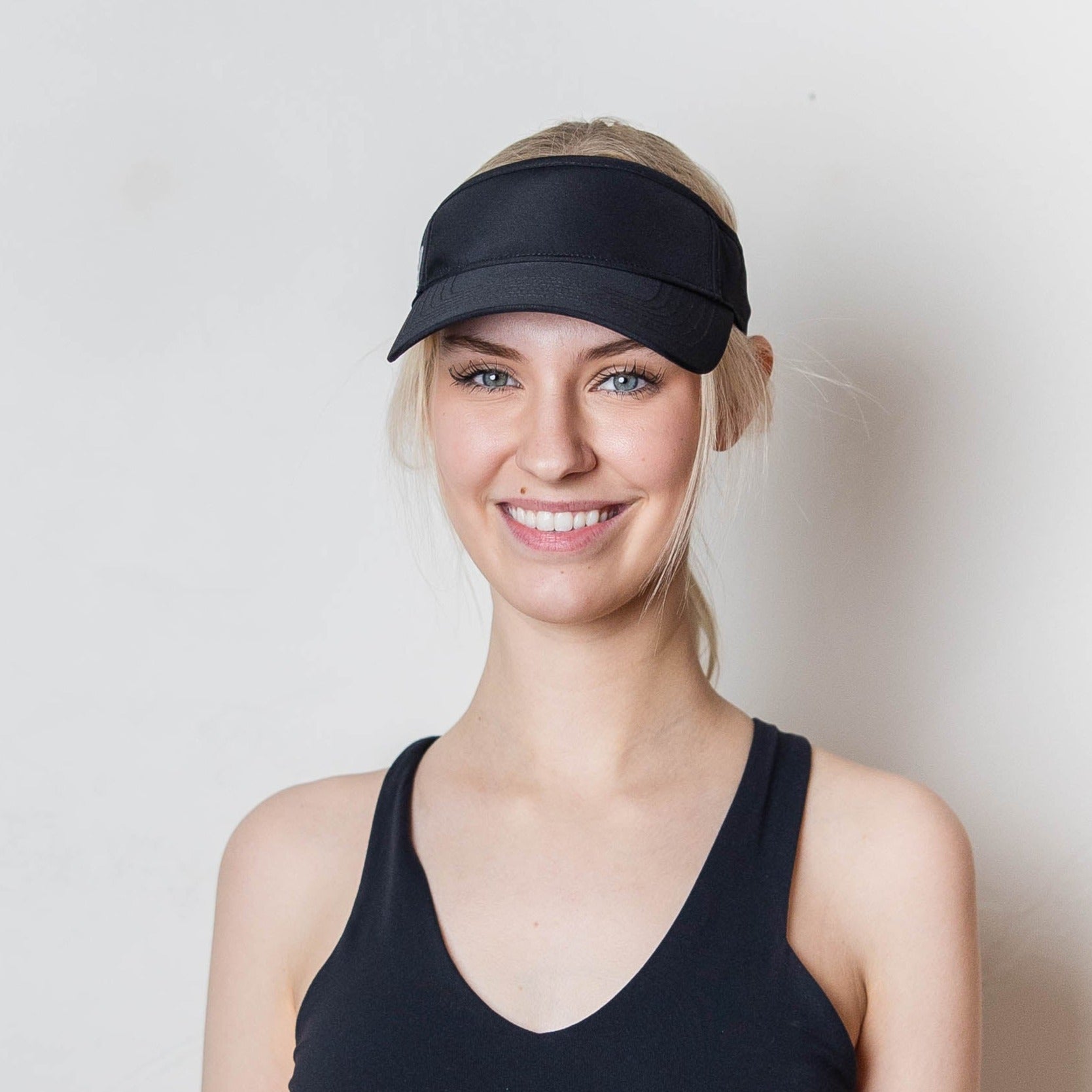 Visor, Slide Strap, Black, UPF 50+ Media 3 of 5