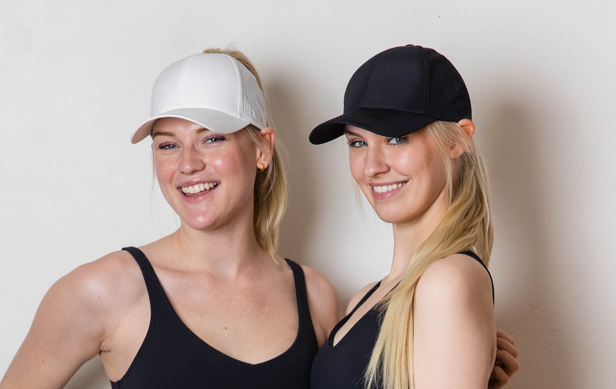 Trucker-Style Cap, White UPF 50+