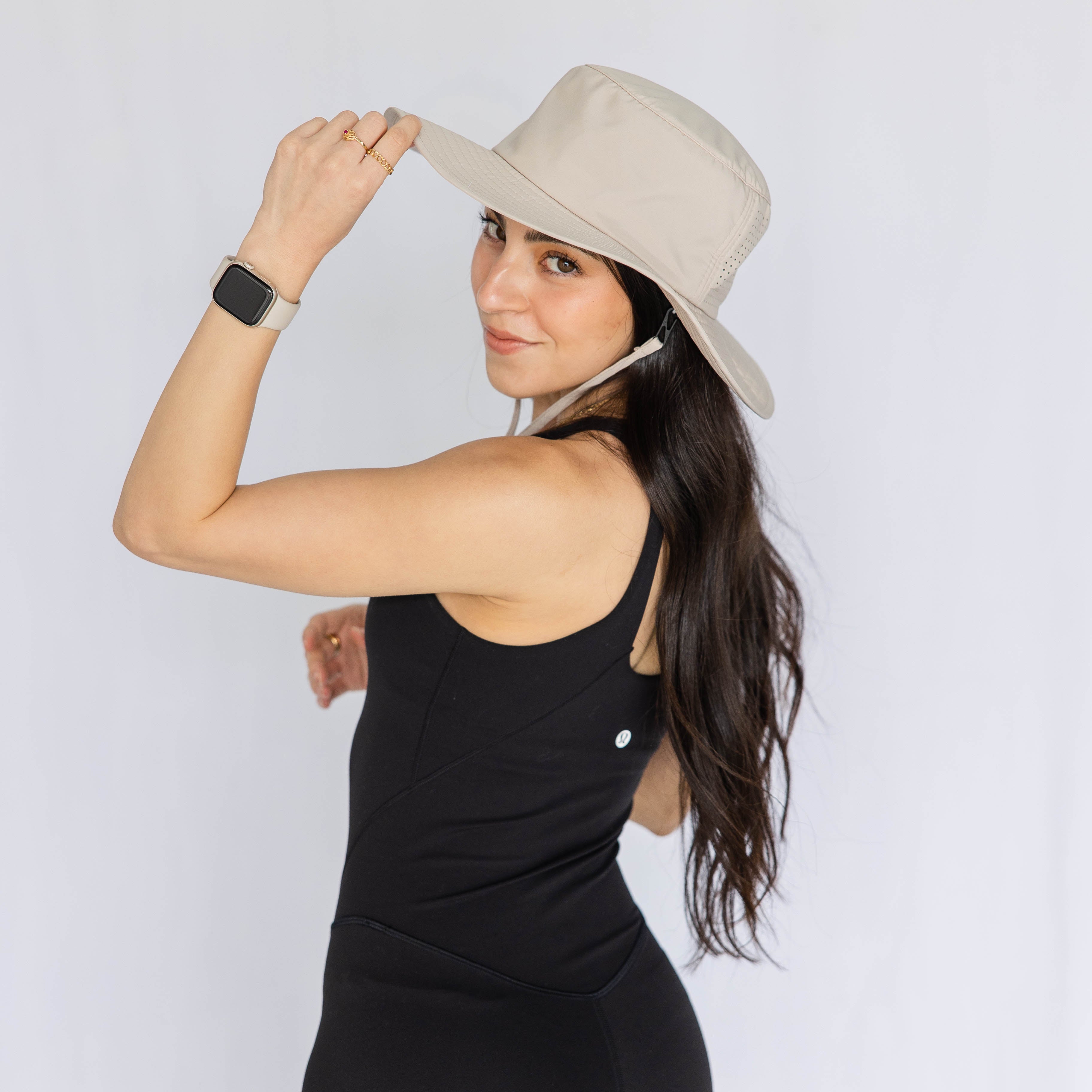 Sun Goddess Bucket Hat, Perfectly Pale, UPF50+ - VIMHUE