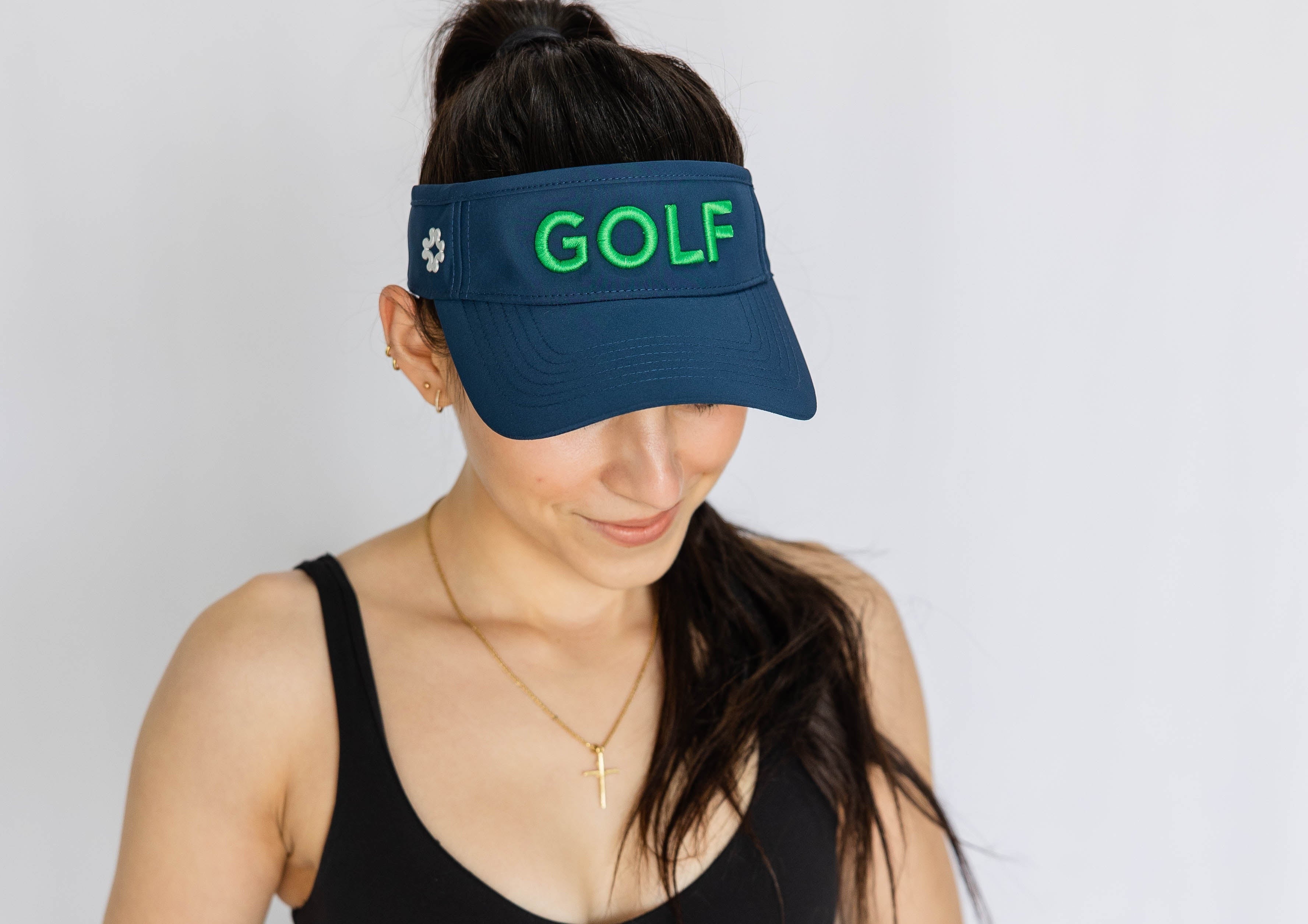 GOLF logo, visor in variety of colors, UPF 50+ - VIMHUE