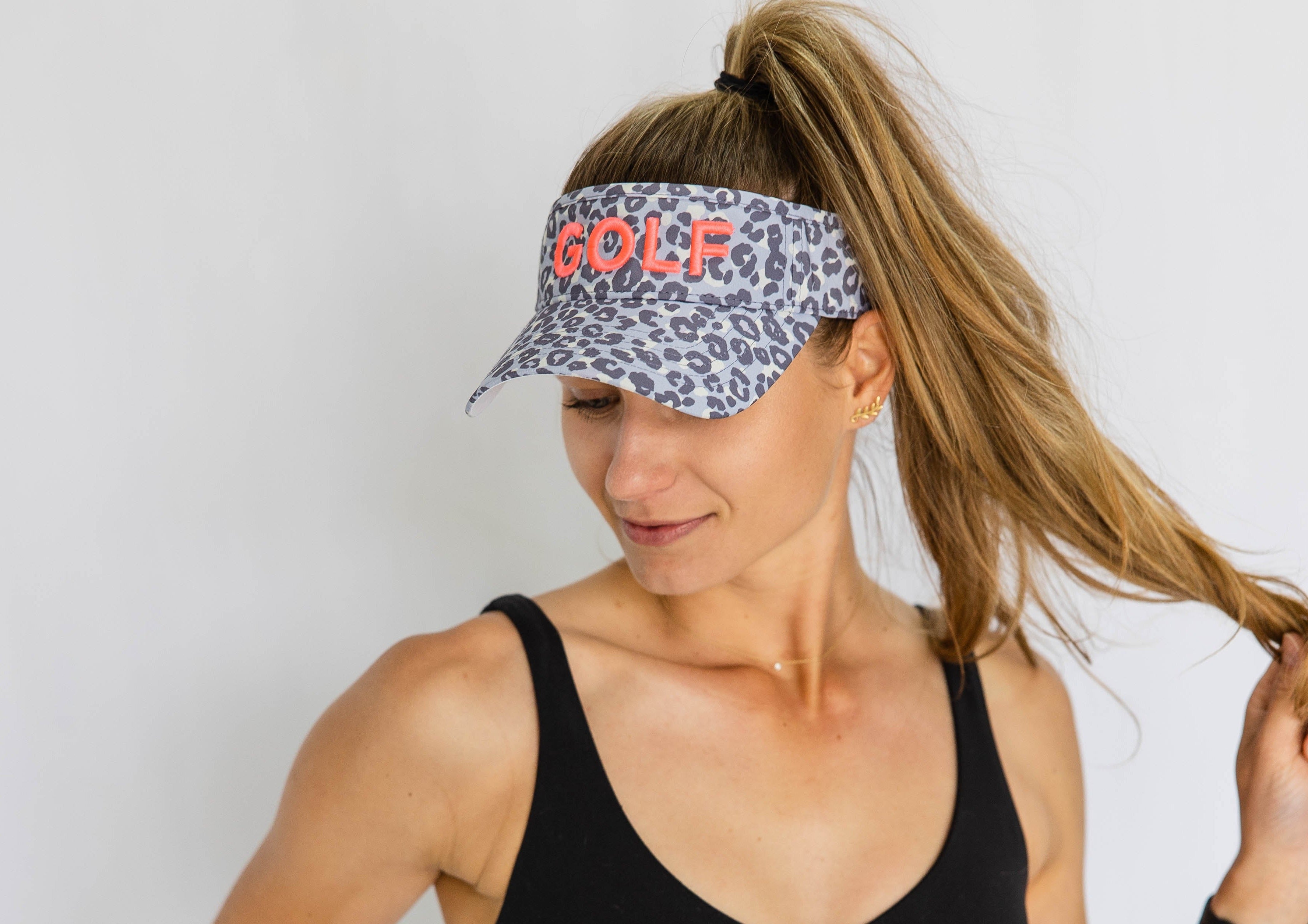 GOLF logo, visor in variety of colors, UPF 50+ - VIMHUE