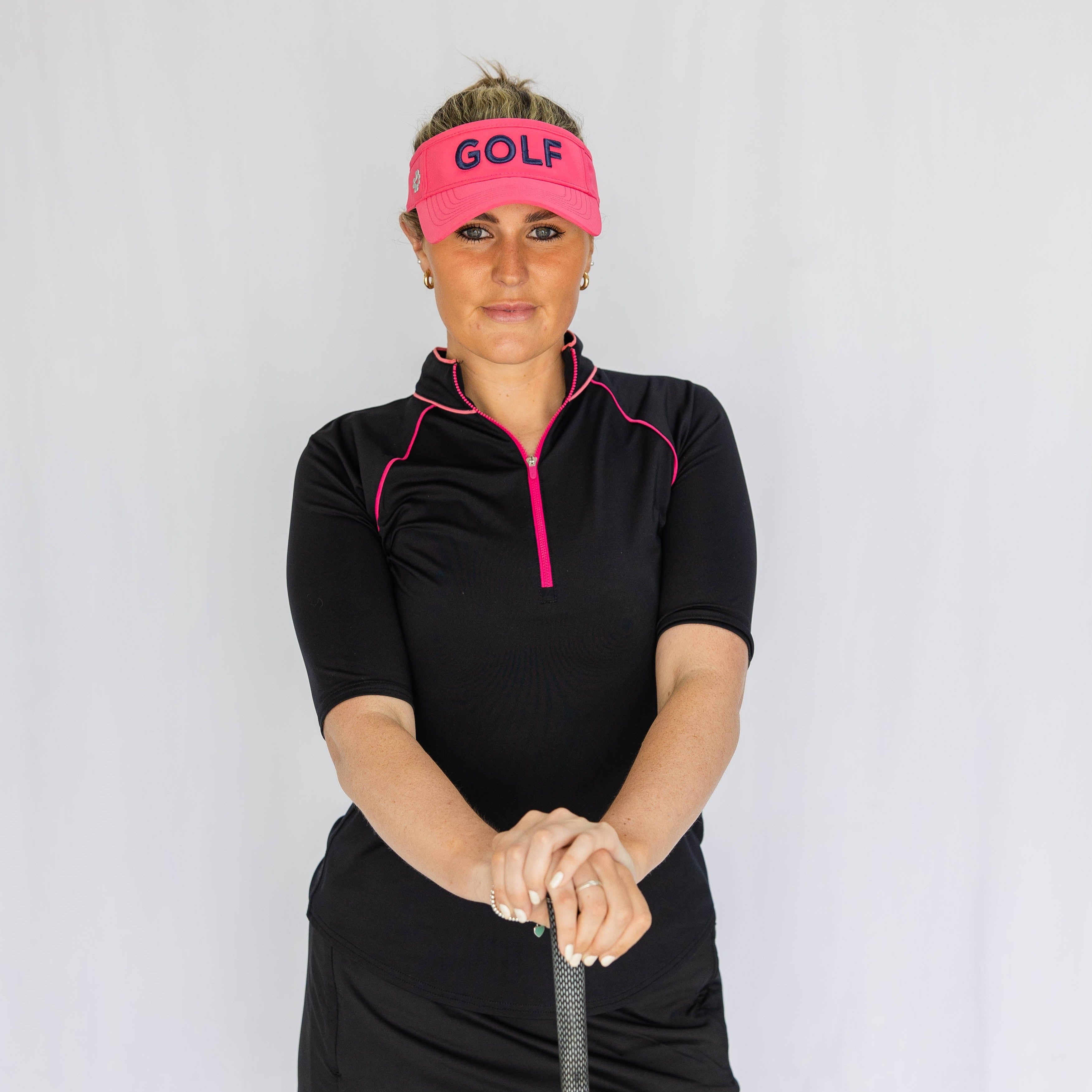 GOLF logo, visor in variety of colors, UPF 50+ - VIMHUE