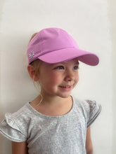 Ponytail hat, Girls Sun Goddess, Violet, Size 53, UPF50+ - VIMHUE