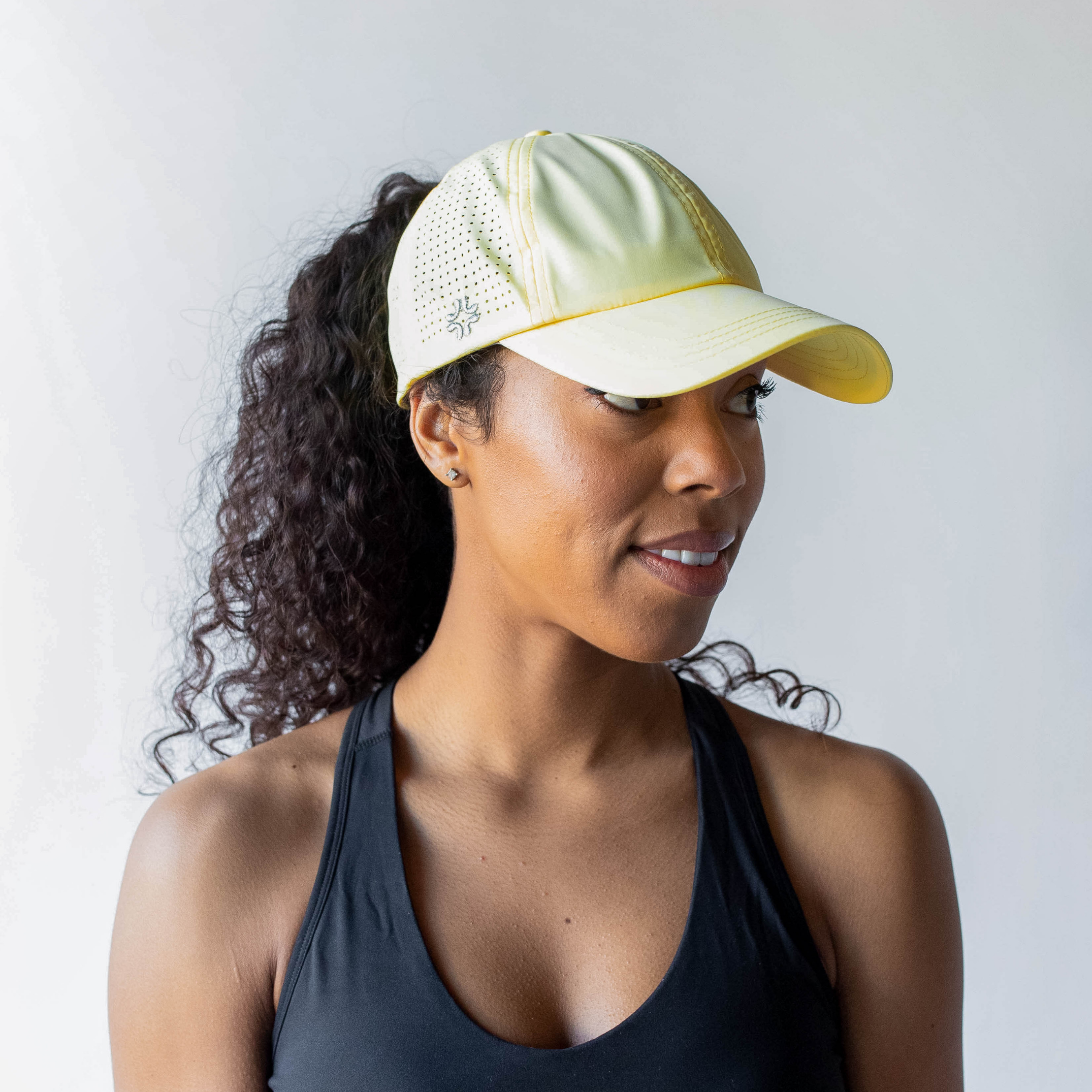 Ponytail hat, X-boyfriend, Pale Banana, UPF50+ - VIMHUE
