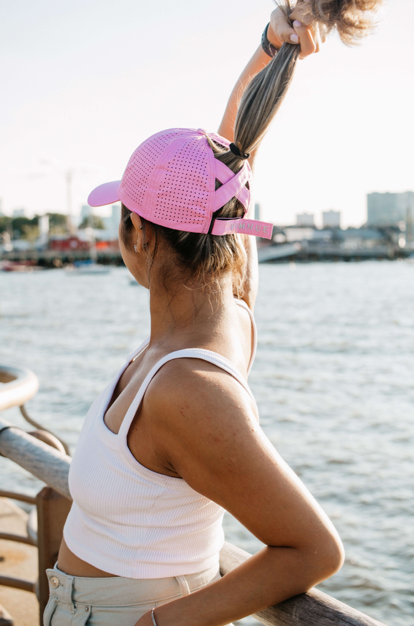 Ponytail hat, X-Boyfriend, Violet, UPF 50+ - VIMHUE