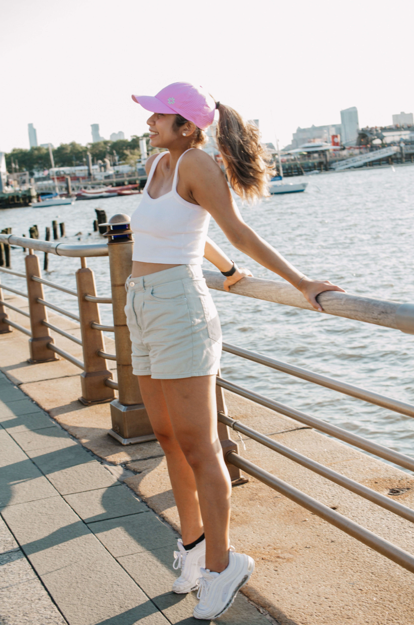 Ponytail hat, X-Boyfriend, Violet, UPF 50+ - VIMHUE