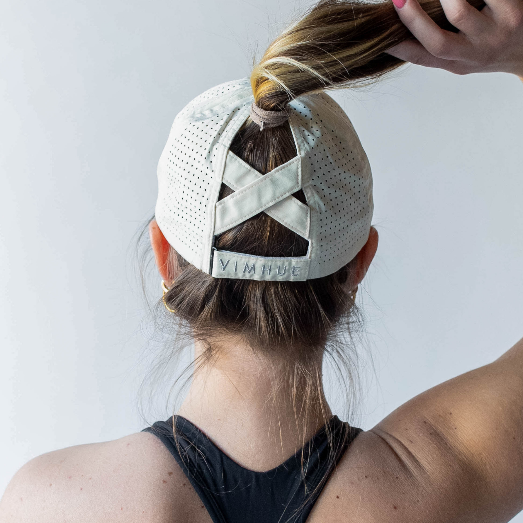 Ponytail hat, X-boyfriend, Summer Sand, UPF50+ - VIMHUE