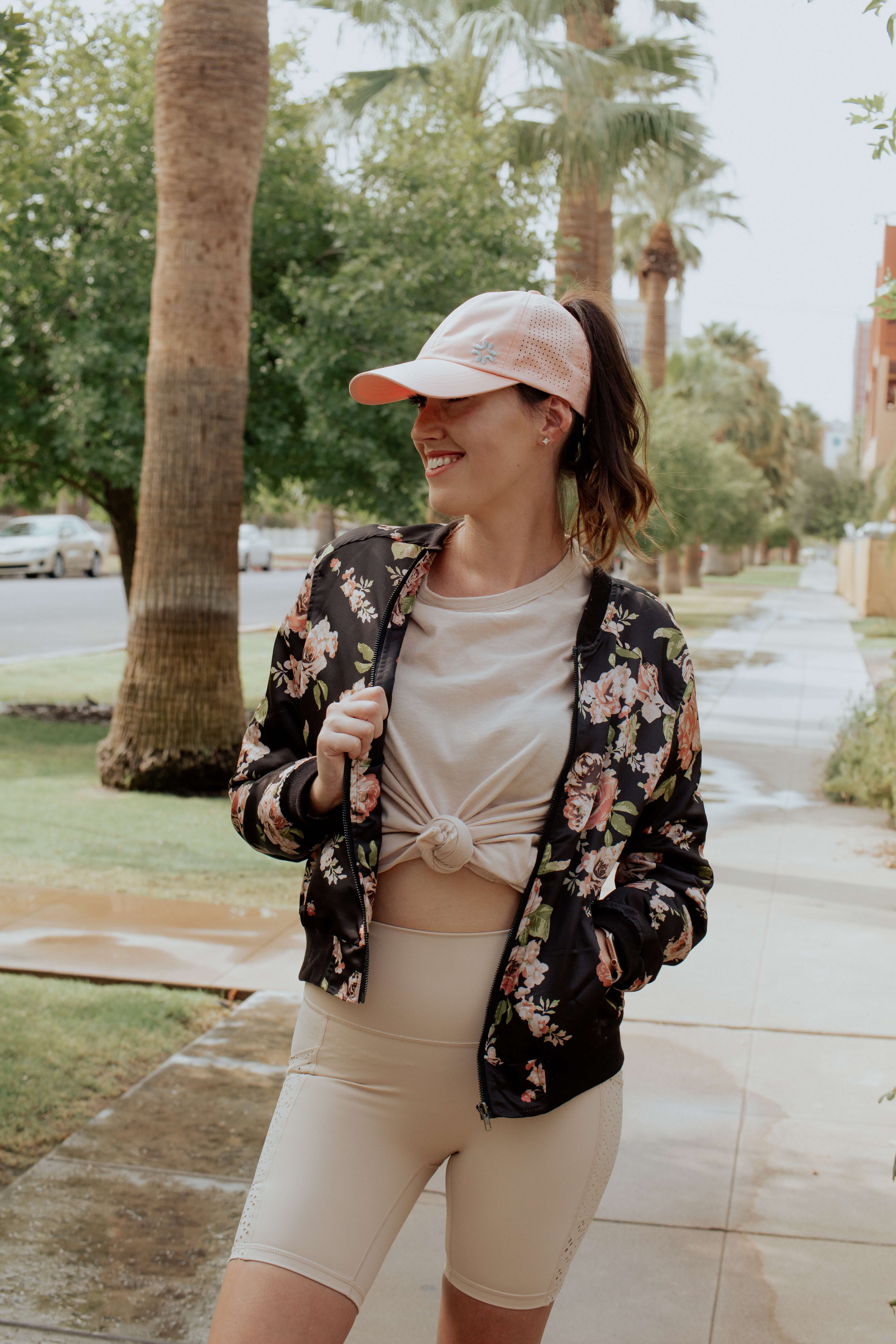 Ponytail hat, X-boyfriend, Peach, UPF 50+ - VIMHUE