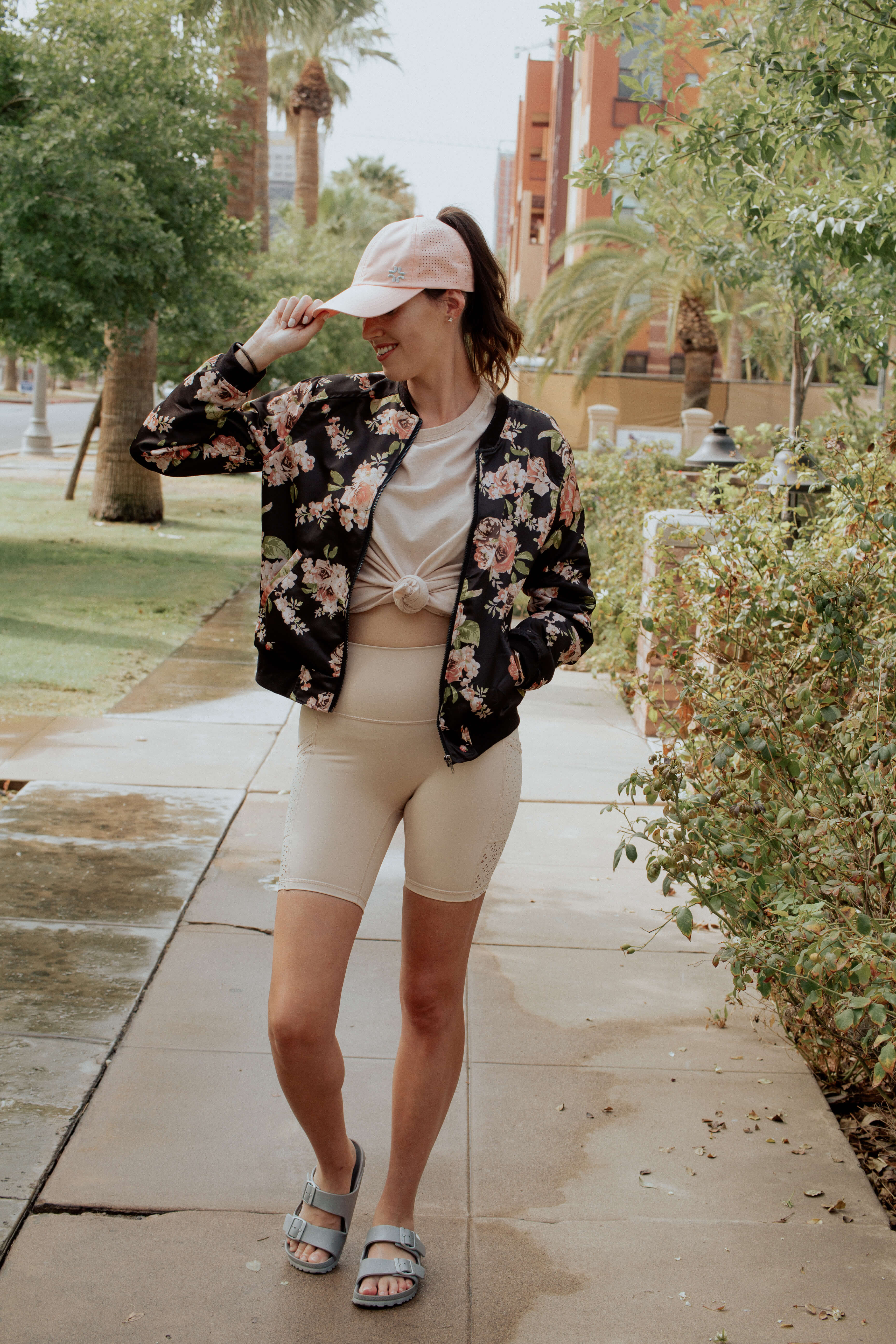 Ponytail hat, X-boyfriend, Peach, UPF 50+ - VIMHUE