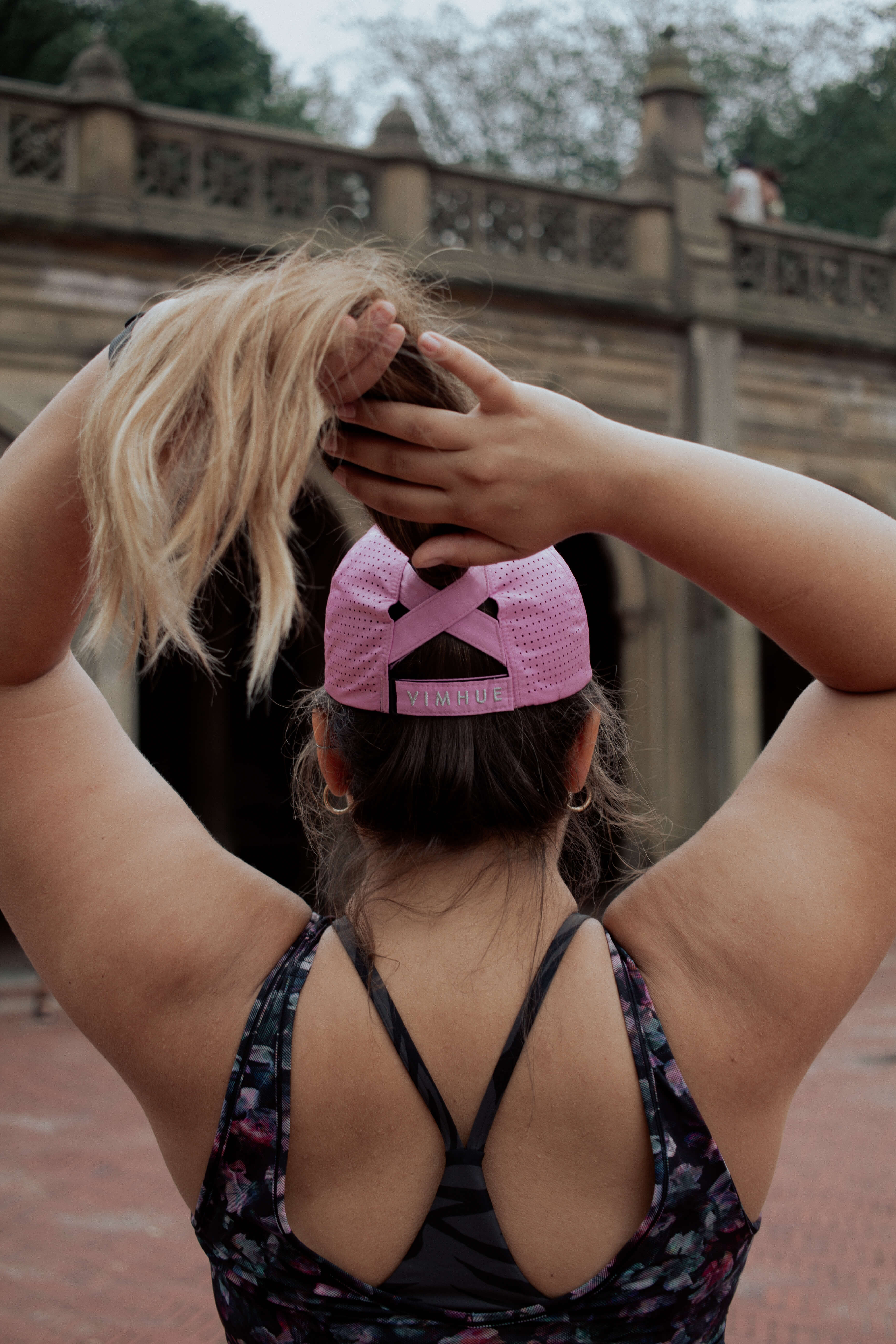 Ponytail hat, X-Boyfriend, Violet, UPF 50+ - VIMHUE