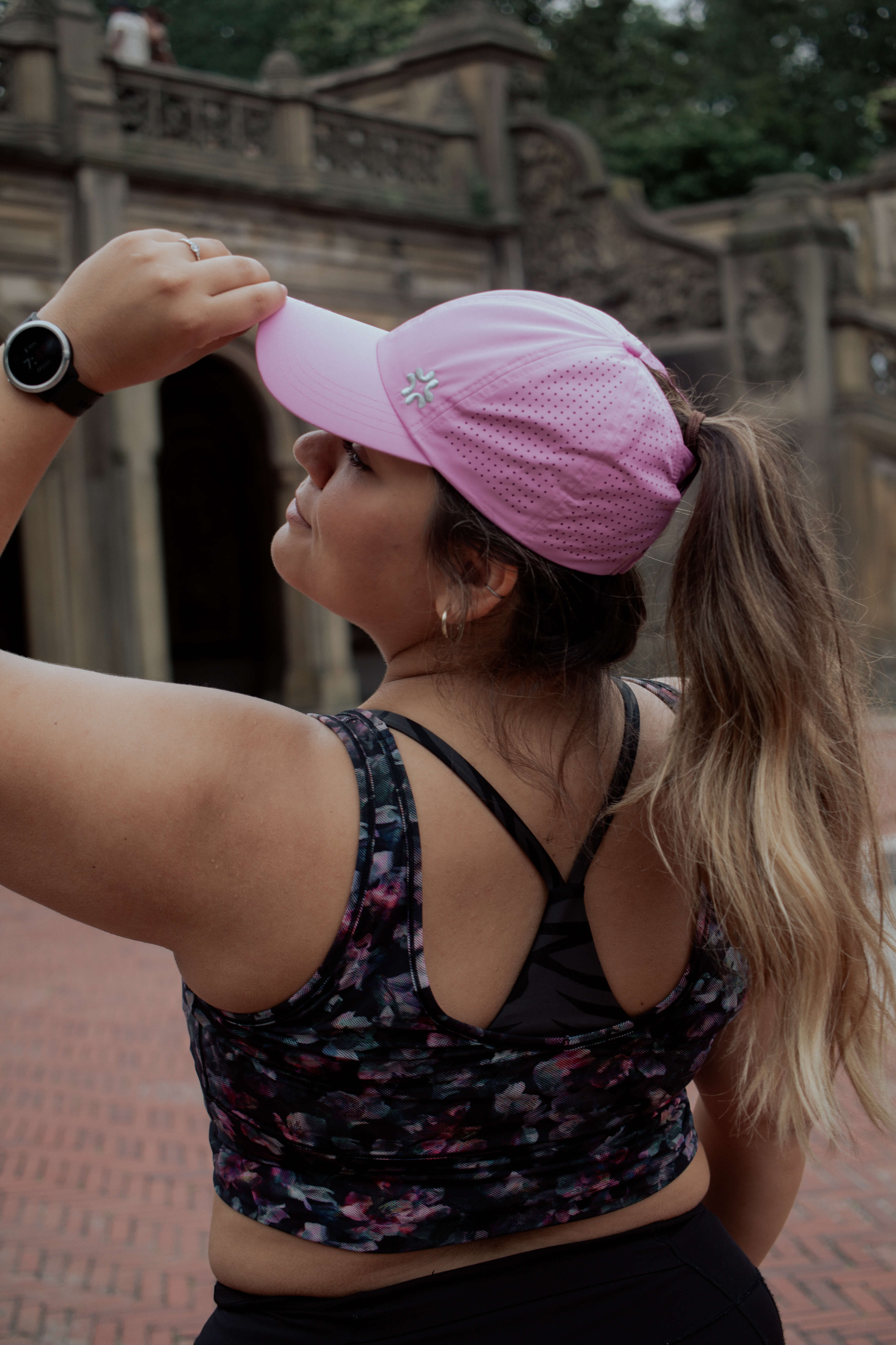 Ponytail hat, X-Boyfriend, Violet, UPF 50+ - VIMHUE