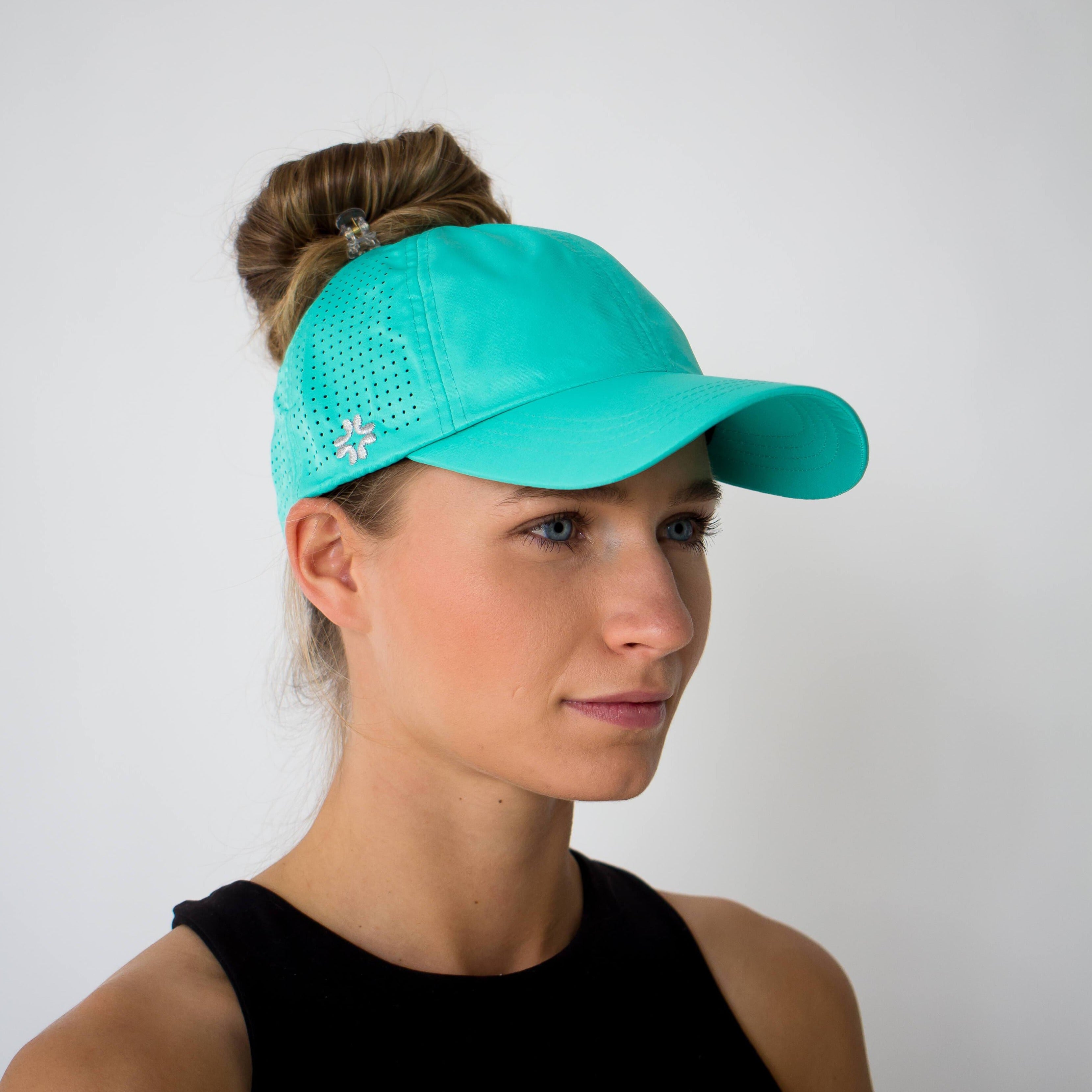 Ponytail hat, X-Boyfriend, Caribbean Green, UPF 50+ - VIMHUE