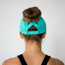 Ponytail hat, X-Boyfriend, Caribbean Green, UPF 50+ - VIMHUE