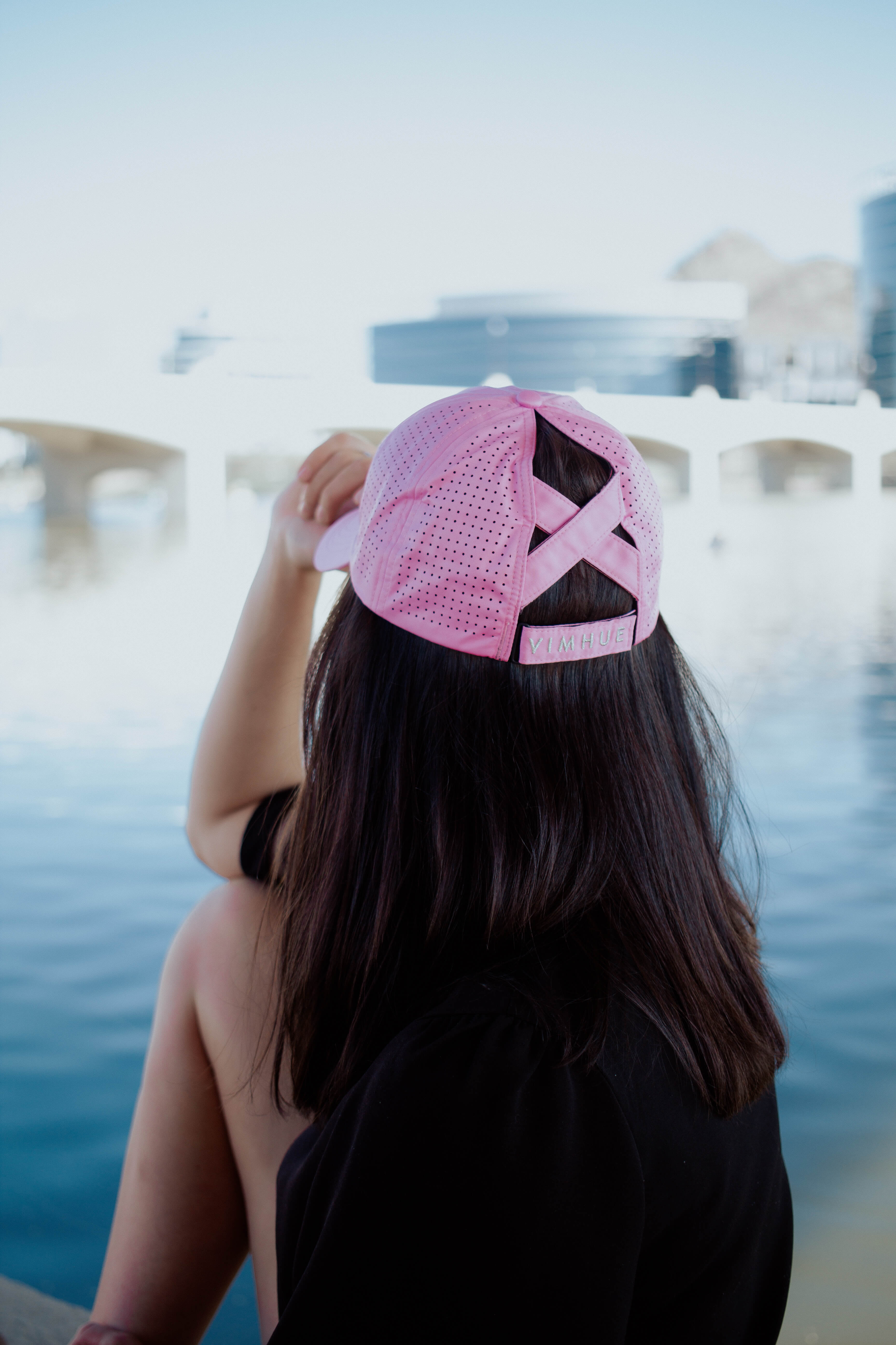 Ponytail hat, X-Boyfriend, Violet, UPF 50+ - VIMHUE