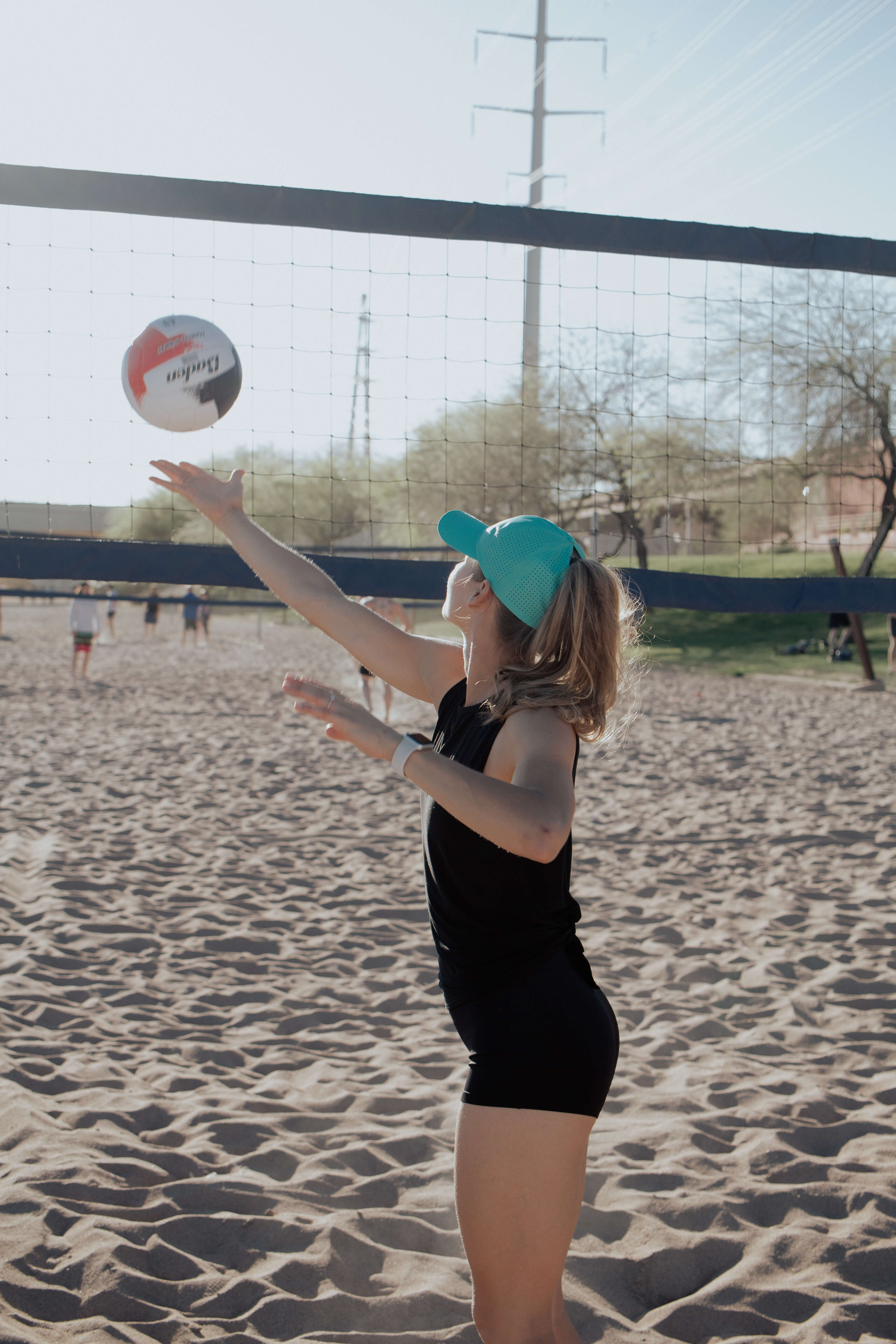 Ponytail hat, X-Boyfriend, Caribbean Green, UPF 50+ - VIMHUE