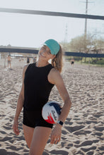 Ponytail hat, Sun Goddess, Caribbean Green, UPF 50+ - VIMHUE