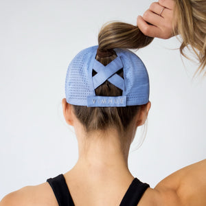 Ponytail hat, X-Boyfriend, Stormy Blue, UPF 50+ - VIMHUE