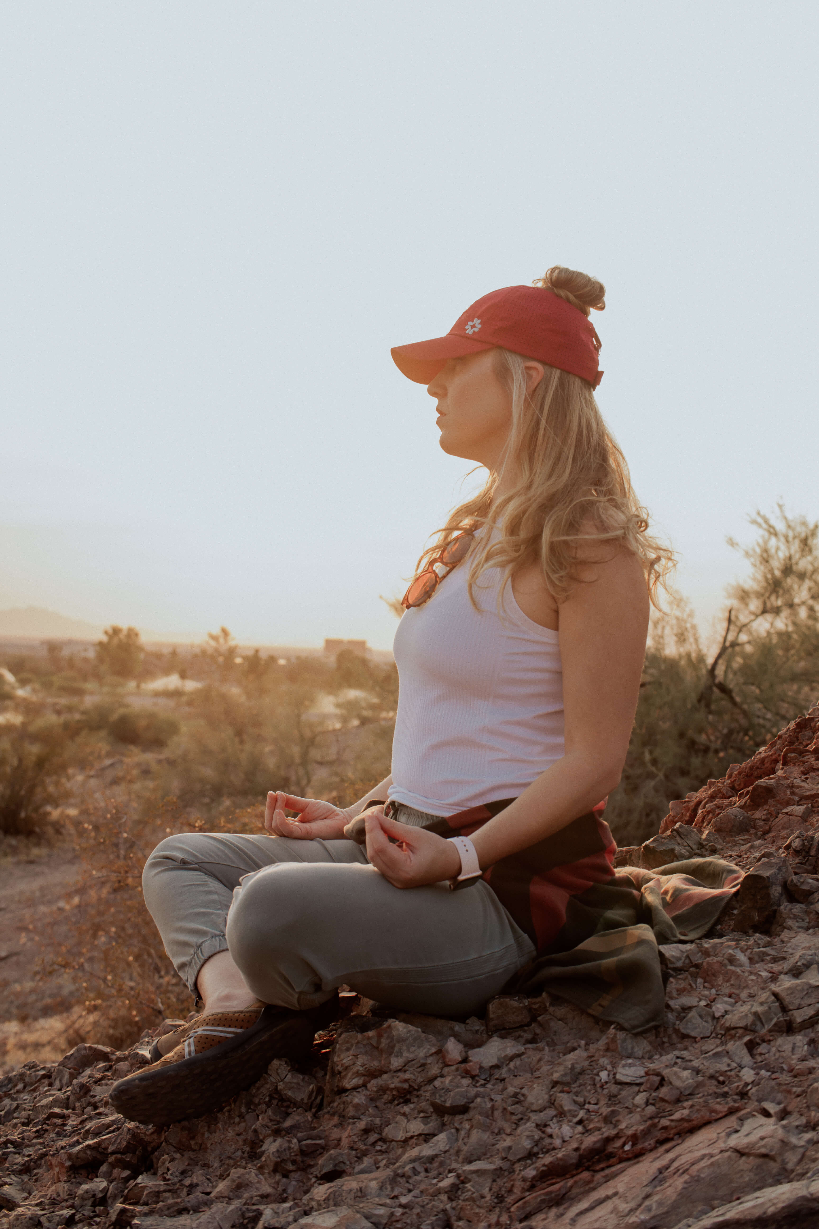 Ponytail hat, X-Boyfriend, Raspberry, UPF 50+ - VIMHUE